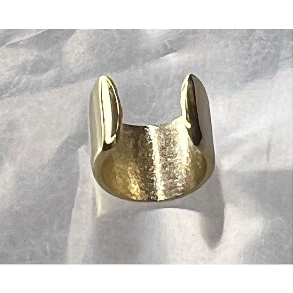 14k Gold Single Ear Cuff - Picture 2 of 14